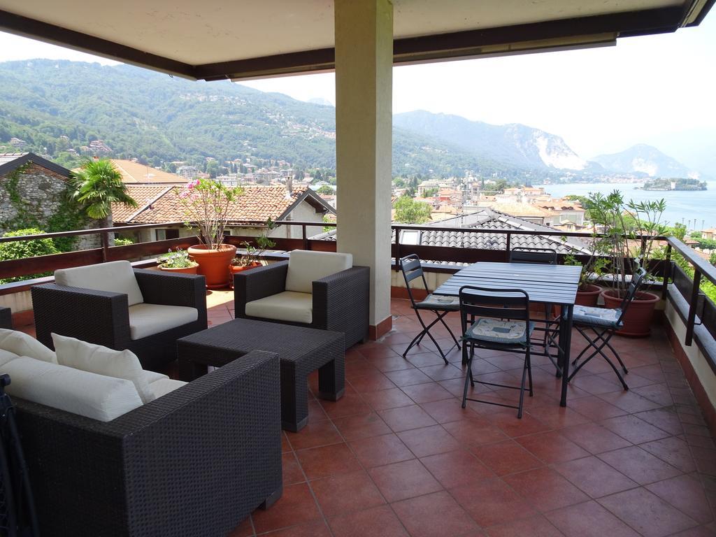Vista Lago Apartamento Stresa Quarto foto